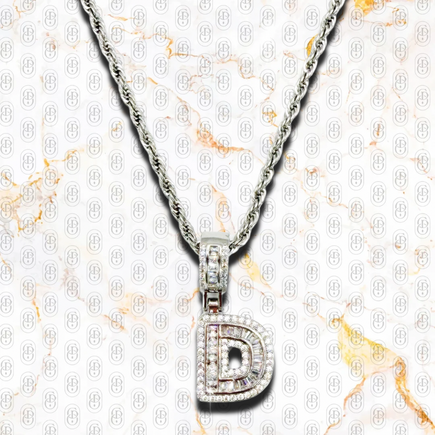 Capo D’Oro Initial Pendant - COLGANTE SILVER