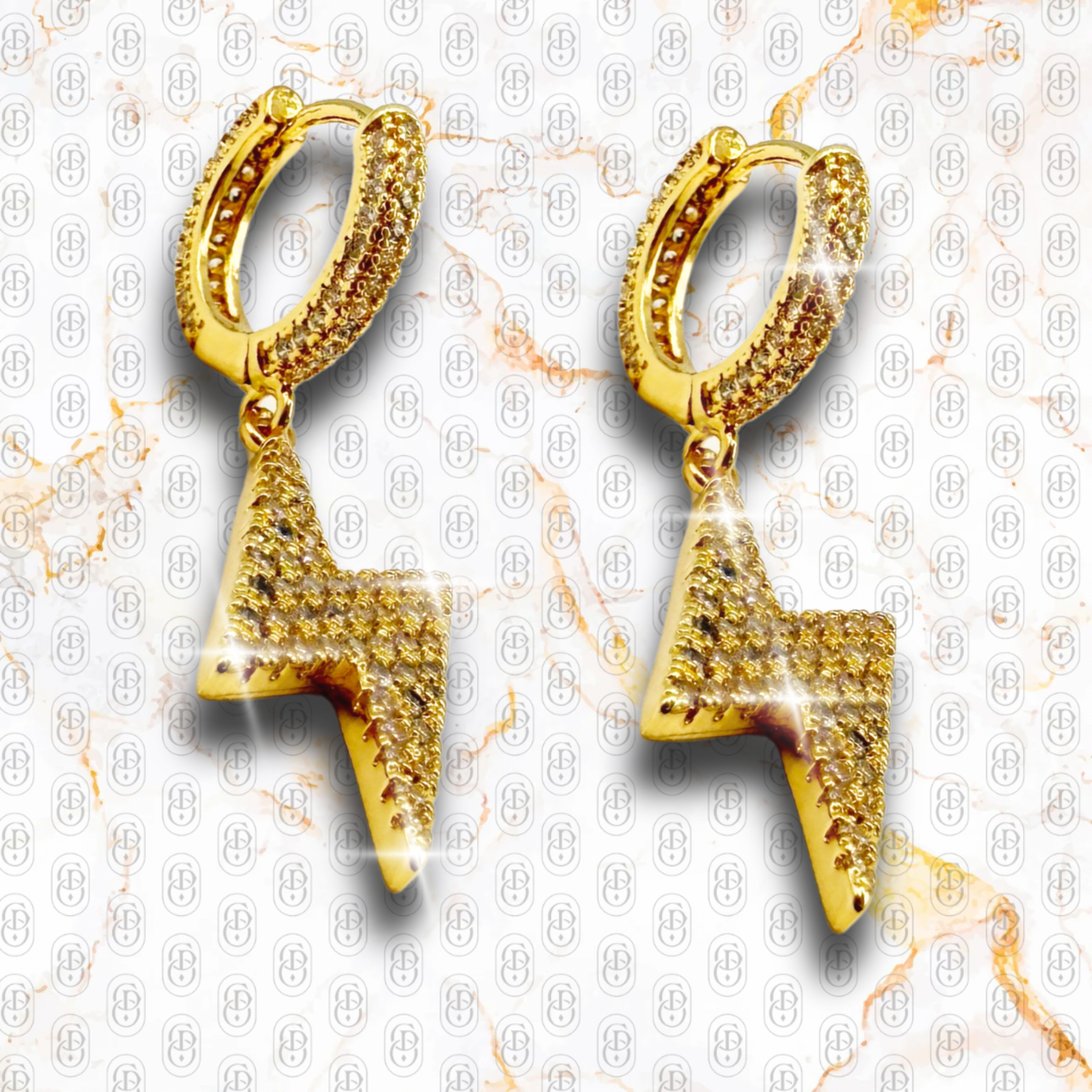 Fulmine D’Oro - PENDIENTES GOLD