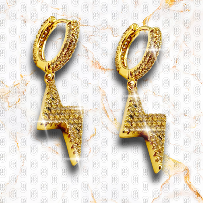 Fulmine D’Oro - PENDIENTES GOLD
