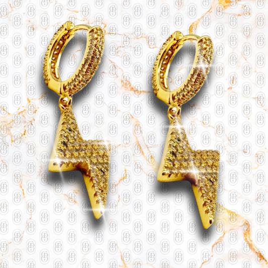 Fulmine D’Oro - PENDIENTES GOLD