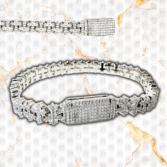 King Status - BRAZALETE SILVER