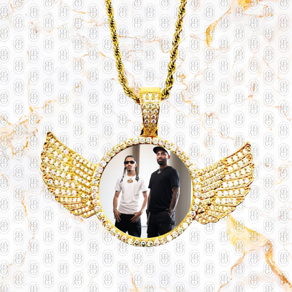 Wings Of Legacy - COLGANTE GOLD PERSONALIZADO