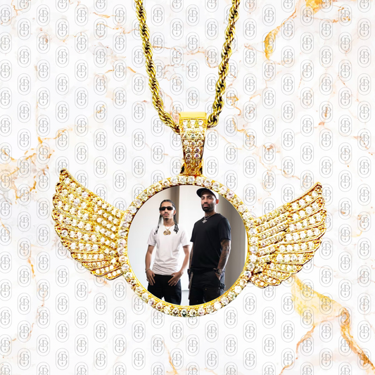 Wings Of Legacy - COLGANTE GOLD PERSONALIZADO