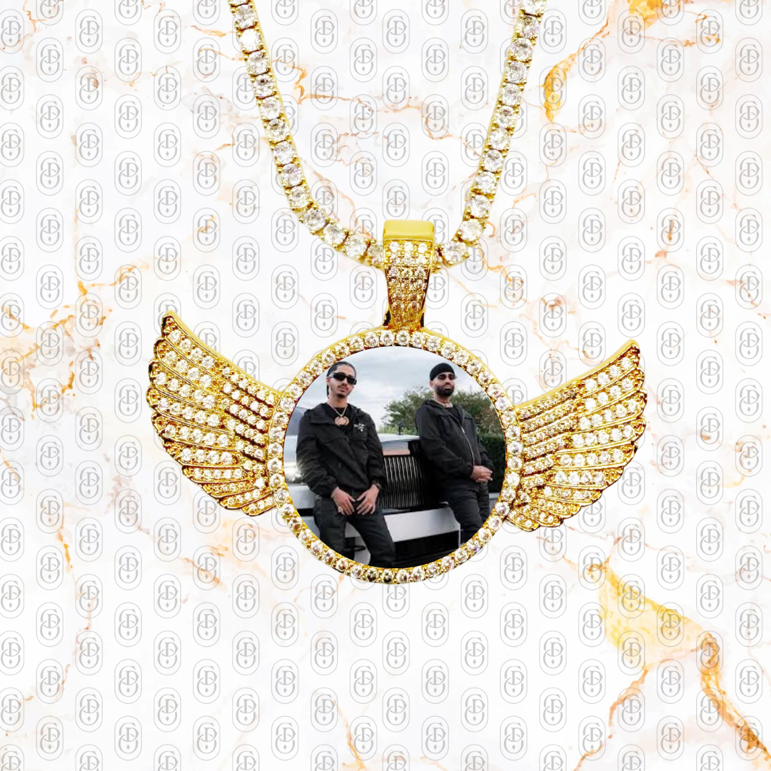 Wings Of Legacy - COLGANTE GOLD PERSONALIZADO