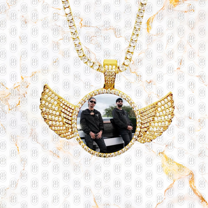 Wings Of Legacy - COLGANTE GOLD PERSONALIZADO