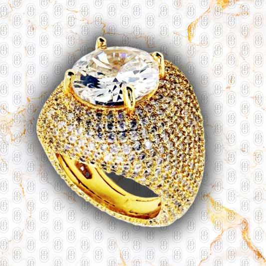 Crown Dome - ANILLO GOLD