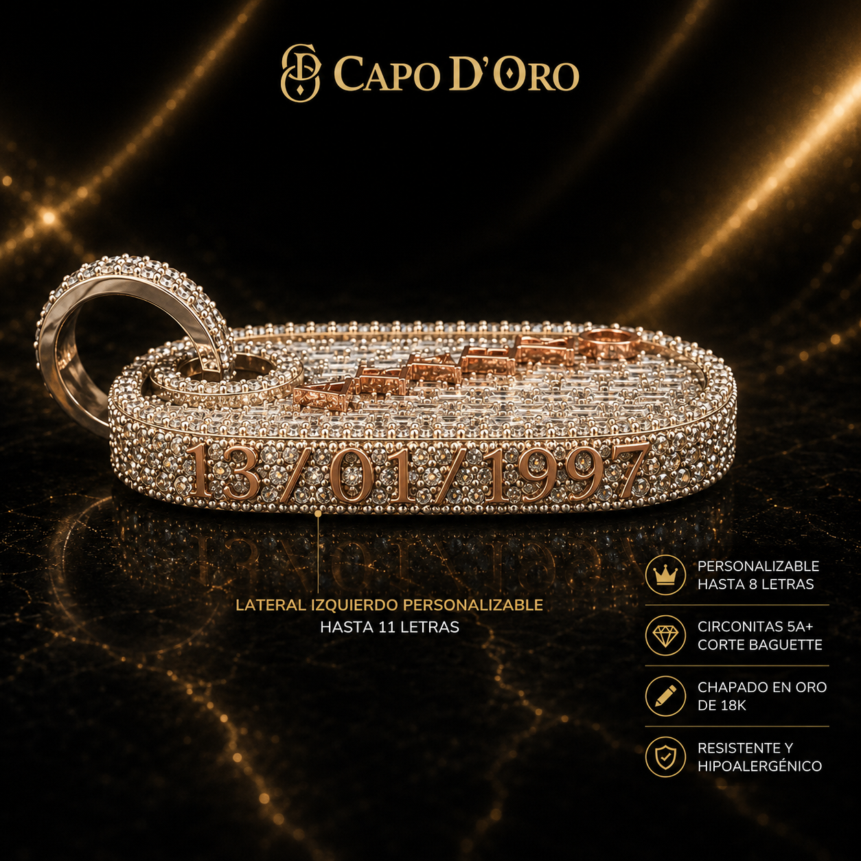 COLGANTE - Insignia Sovereign Personalizado