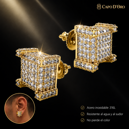 Fortezza - PENDIENTES GOLD