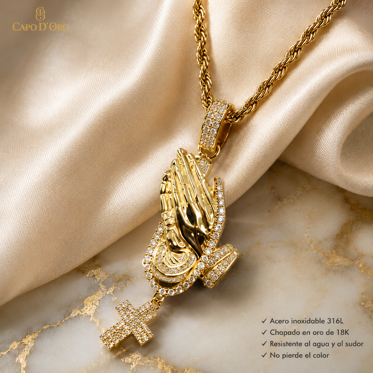 Benedetto Cross - COLGANTE GOLD