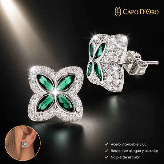 Lucky Royal - PENDIENTES SILVER