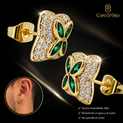 Lucky Royal - PENDIENTES GOLD