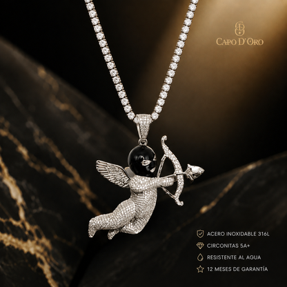 Angel Noir - COLGANTE SILVER