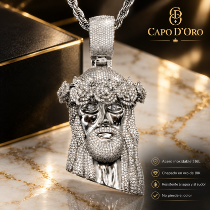 Cristo Supremo - COLGANTE SILVER