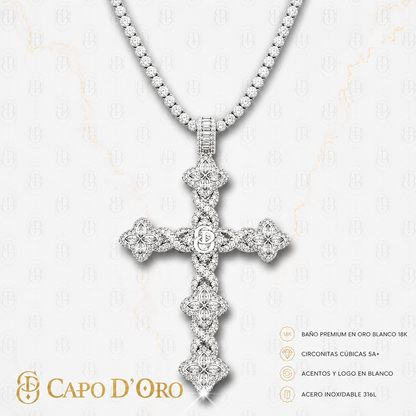 Croce Benedetta - COLGANTE SILVER GREEN