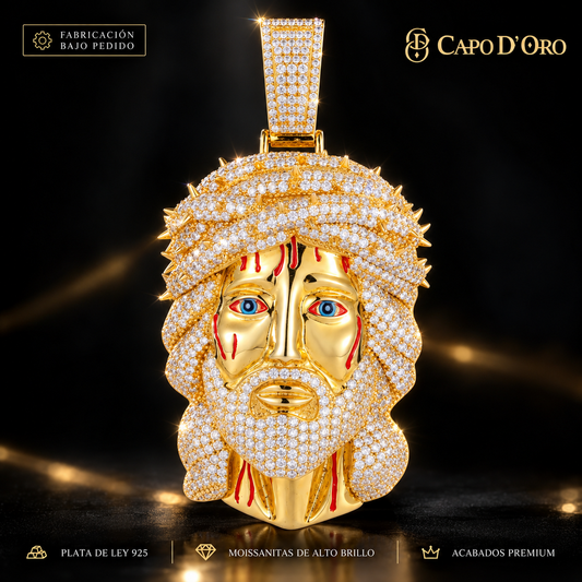 Cristo Redentore Supreme — COLGANTE (Fabricación bajo pedido)