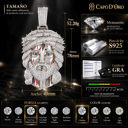 Cristo Redentore Supreme — COLGANTE (Fabricación bajo pedido)