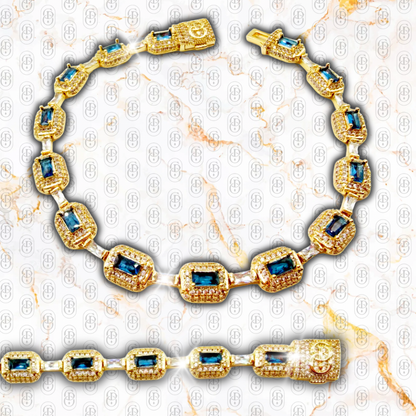 Imperatore Blue Royal - BRAZALETE GOLD