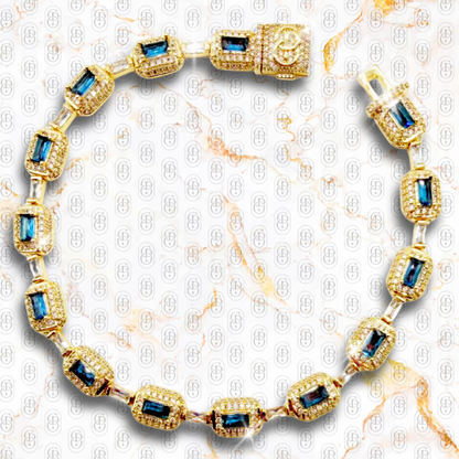 Imperatore Blue Royal - BRAZALETE GOLD
