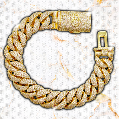 Majestic Cuban Link 14mm - BRAZALETE GOLD
