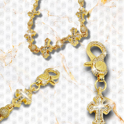 Capo Lux Cross - PANTS CHAIN GOLD