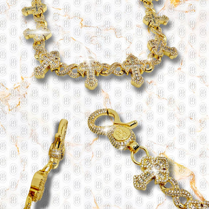 Croce Divina - PANTS CHAIN GOLD