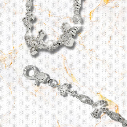 Capo Lux Cross - PANTS CHAINS SILVER