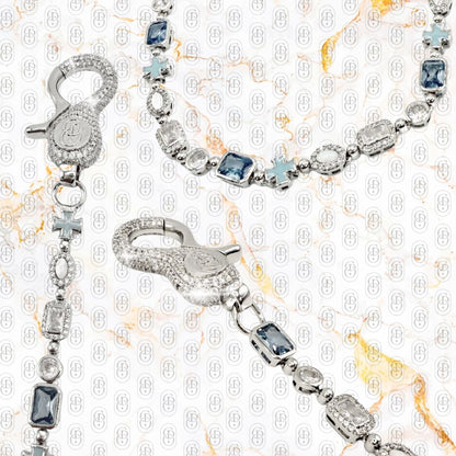 Azurra Reale - PANTS CHAIN SILVER