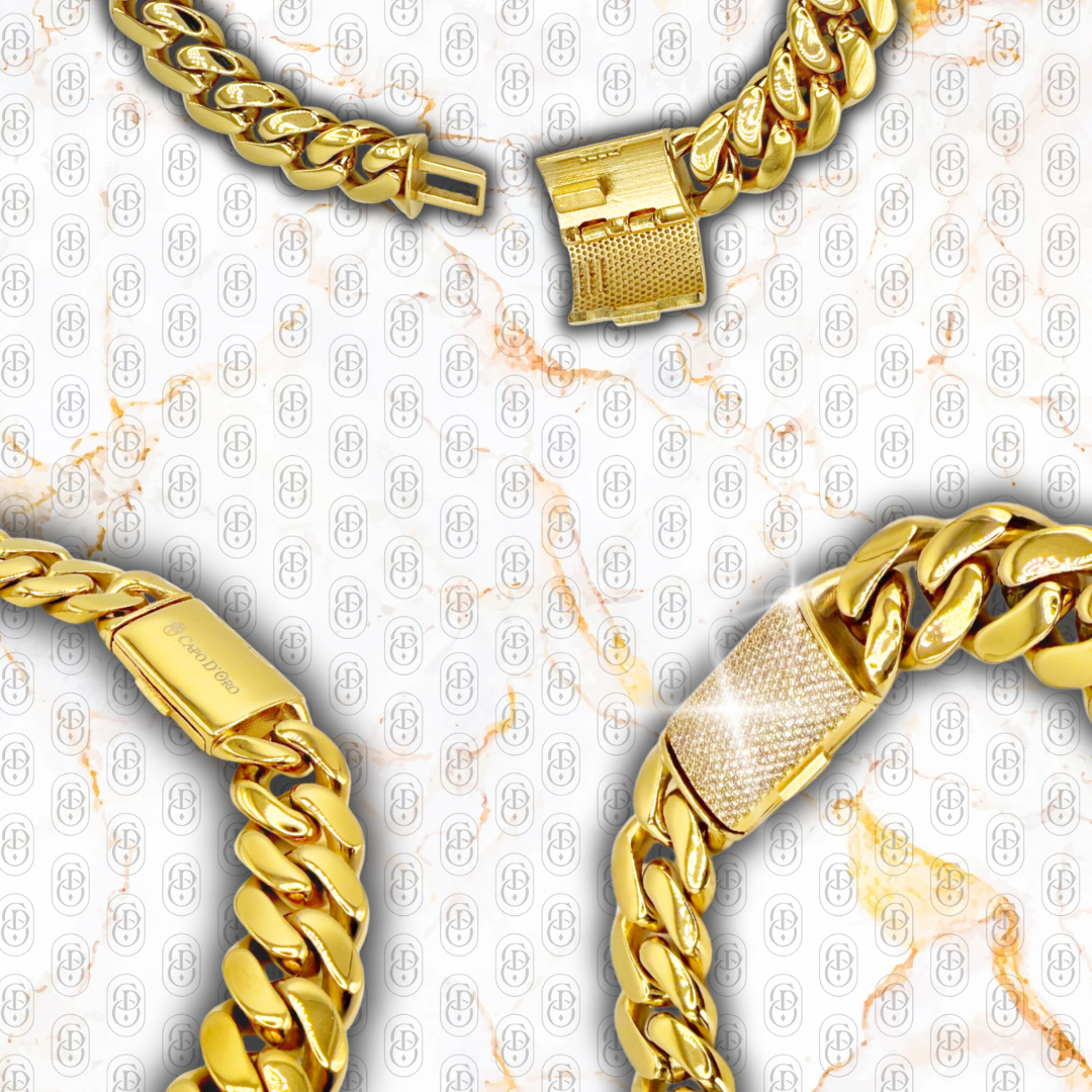 Cuban Premium Gold - CADENA GOLD 10mm