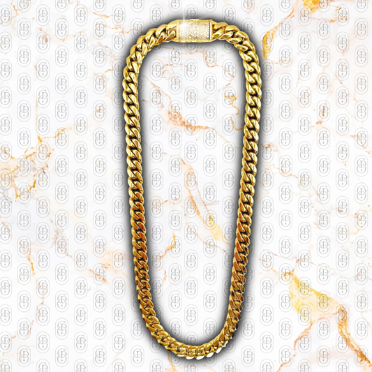 Cuban Premium Gold - CADENA GOLD 10mm