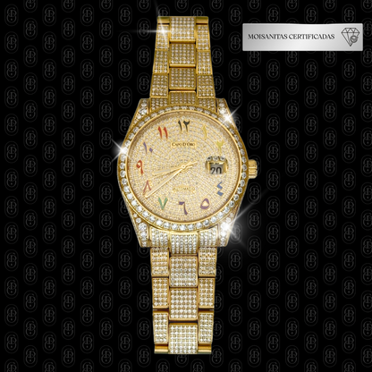 Reloj Oro Monarch - Automatic (Moisanitas Certificadas)