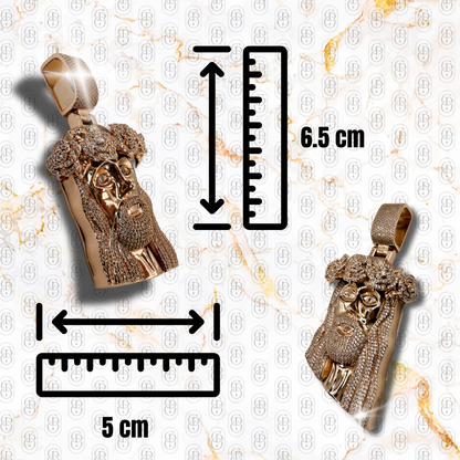 Cristo Supremo - COLGANTE ROSE GOLD