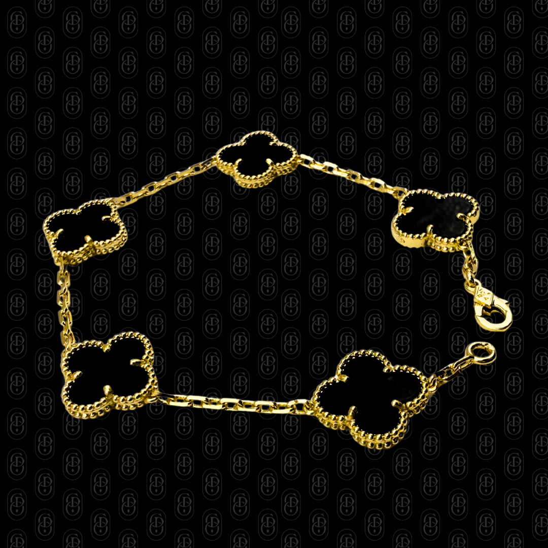 Capo Fortuna (Nero Élite) - BRAZALETE GOLD