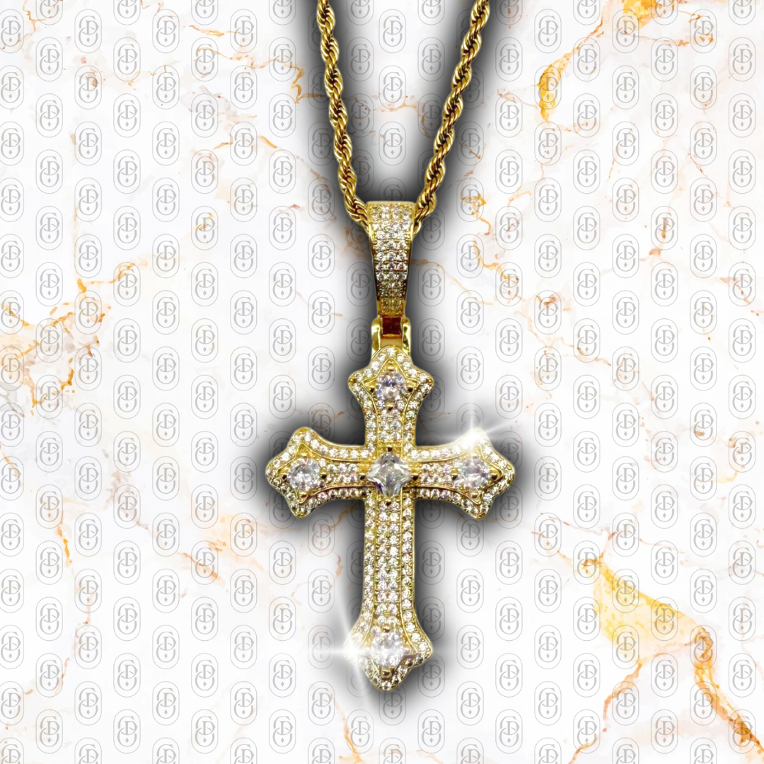 Cruz Celestiale - COLGANTE GOLD