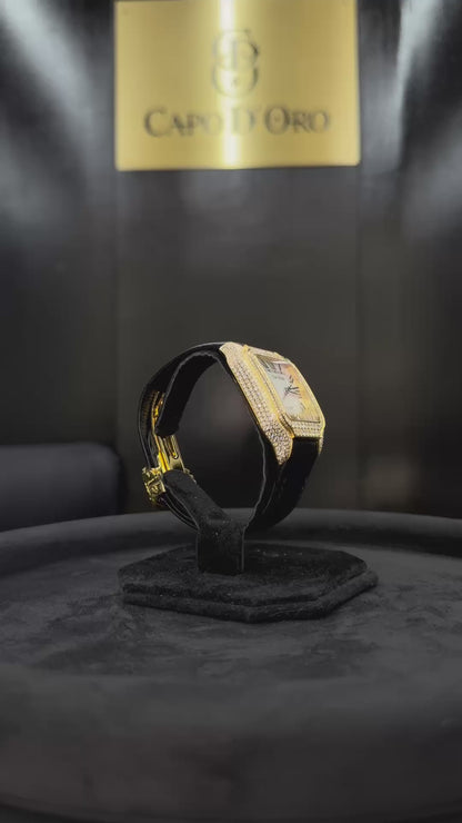 Reloj Capo Diamante – Imperial Gold (Moisanitas Certificadas)