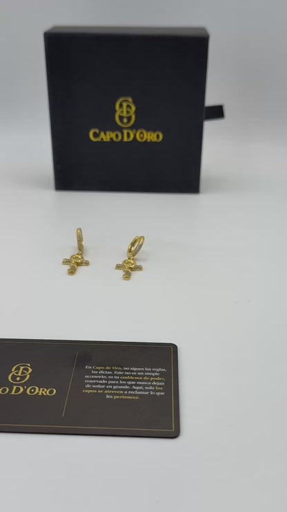 Capo Viper Ankh - PENDIENTES GOLD