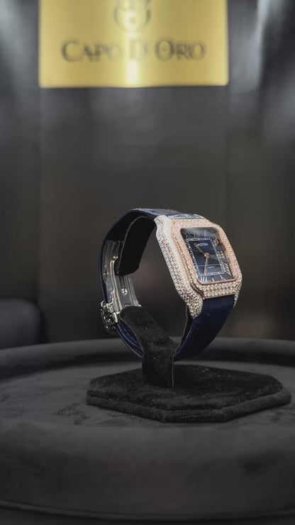 Reloj Capo Diamante – Royal Sapphire (Moisanitas Certificadas)