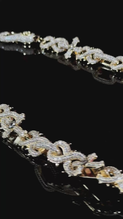 Spike Cross - PANTS CHAIN GOLD