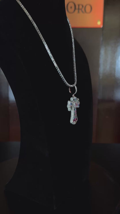 Croce Prisma - COLGANTE SILVER