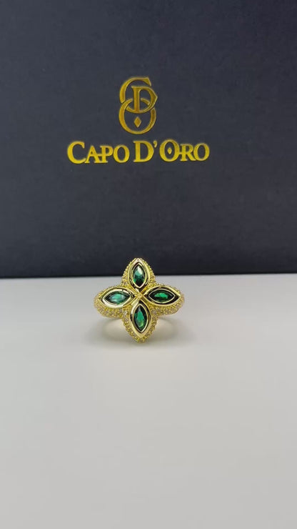 Lucky Royal Emerald - ANILLO GOLD