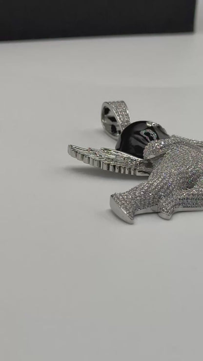 Angel Noir - COLGANTE SILVER