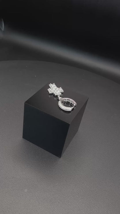 Cross White - PENDIENTES