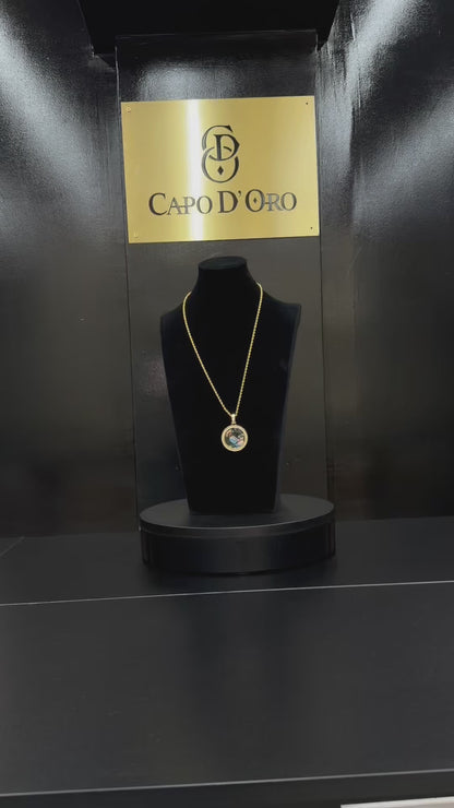 Imperial Circle Pendant - COLGANTE GOLD PERSONALIZADO