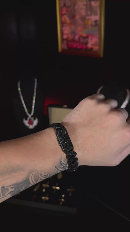 Miami Cuban Link - BRAZALETE BLACK GOLD 15mm