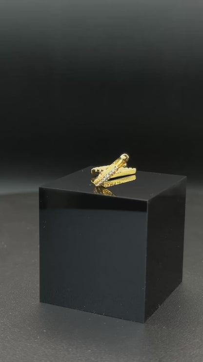 Fulmine D’Oro - PENDIENTES GOLD