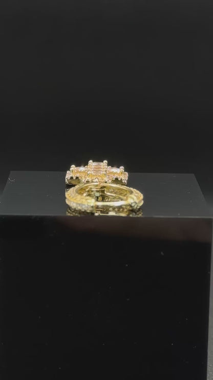 Imperial Cross Gold - PENDIENTES