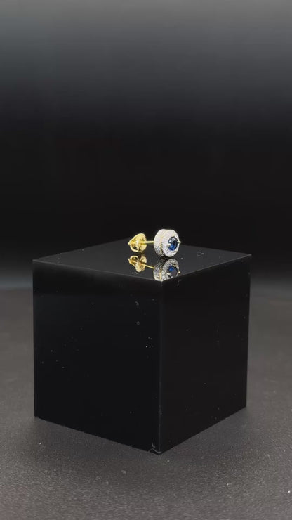 Azur Imperial - PENDIENTES GOLD