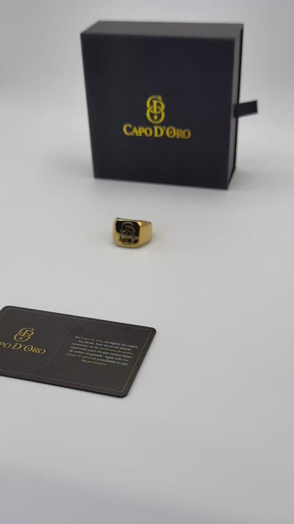 Emblema Capo - ANILLO GOLD