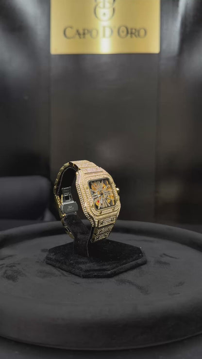 Reloj Capo Skeleton - Imperial Gold