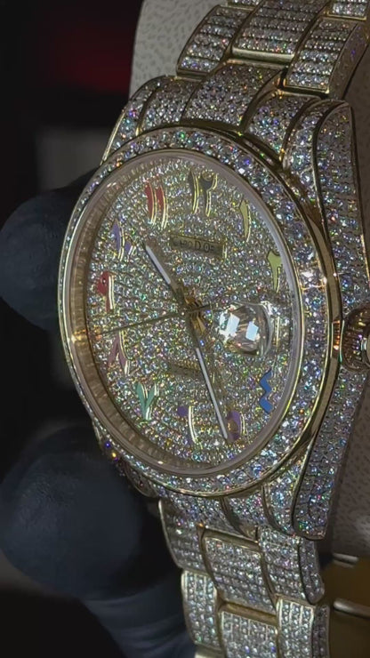 Reloj Oro Monarch - Automatic (Moisanitas Certificadas)