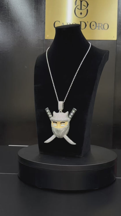Diamond Ninja - COLGANTE SILVER